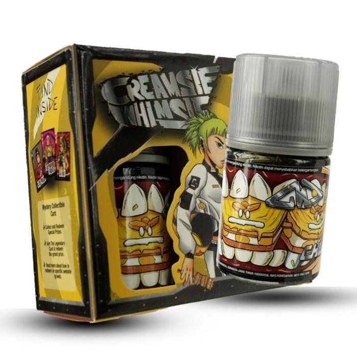 BV CREAMSIE WHIMSIE V3.5 EXODUS CHUZU 60ML YUZU ORANGE CRISPY CHEESECAKE