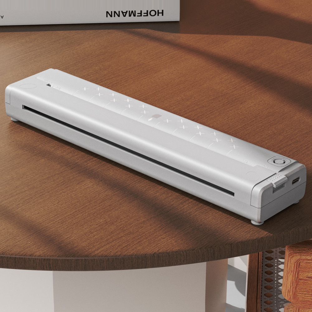 A4 Portable Thermal Printer Inkless BT Wireless Portable Printer with Printing Paper Min Portable A4