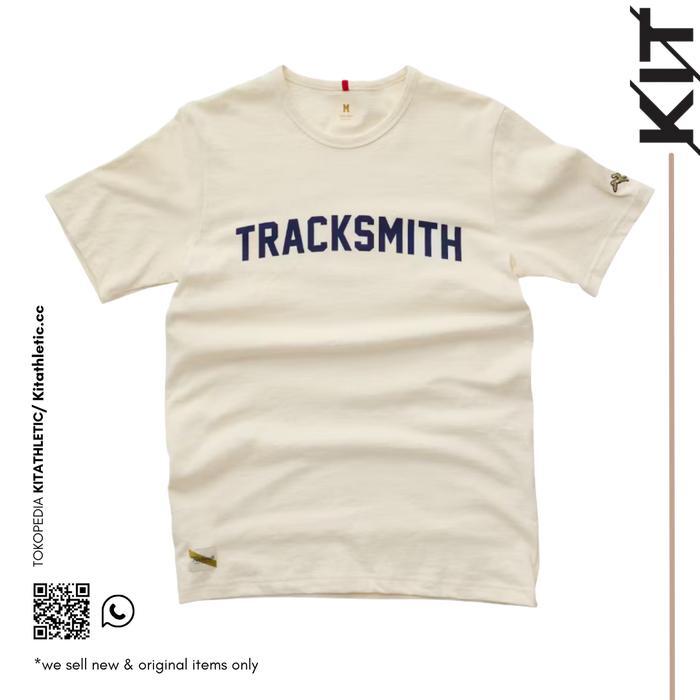 Tracksmith Grayboy Tee Tracksmith - Ivory / Navy