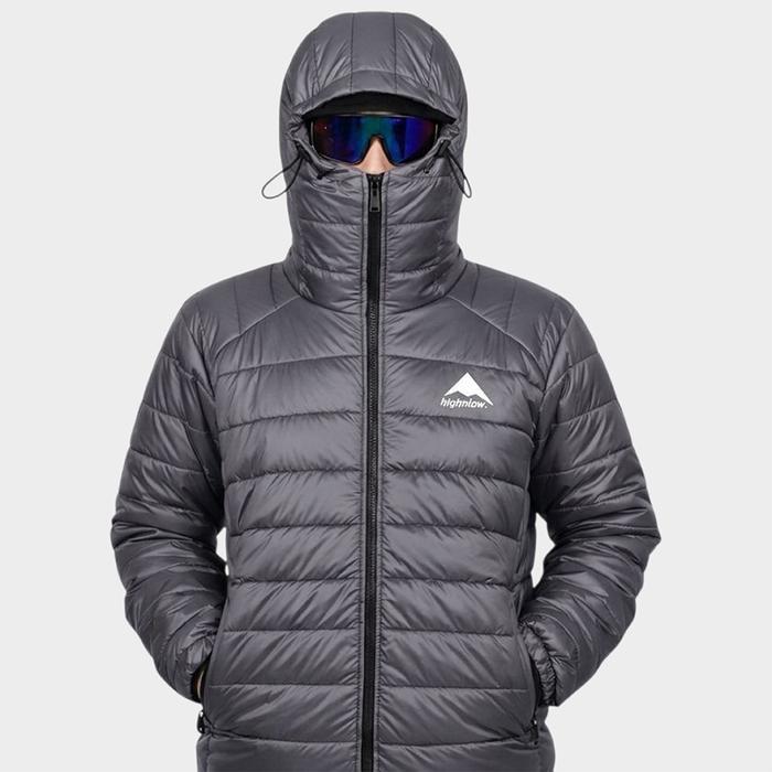 Highnlow - Jaket Gorpcore Gelembung Jaket Gelembung Cowok Jaket Musim Dingin Jaket Pria Gelembung