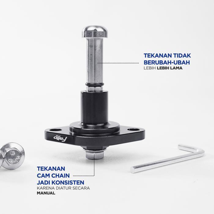 Faito Setelan Tensioner Manual Cam Chain Supra X 125 / Sonic 150 / Gtr 150 / Tiger / Cb 150R / Cbr