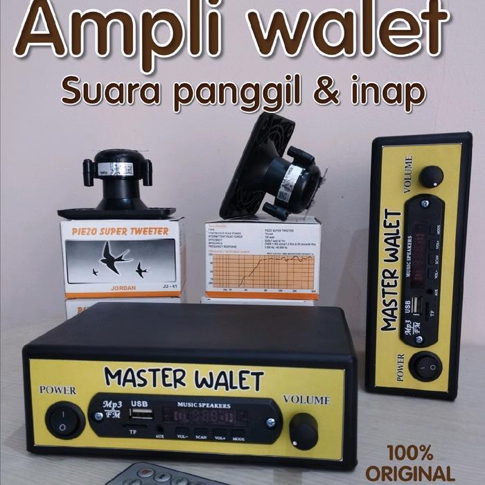 Robot - Ampli Pemanggil Walet Inap Tarik Speaker Walet