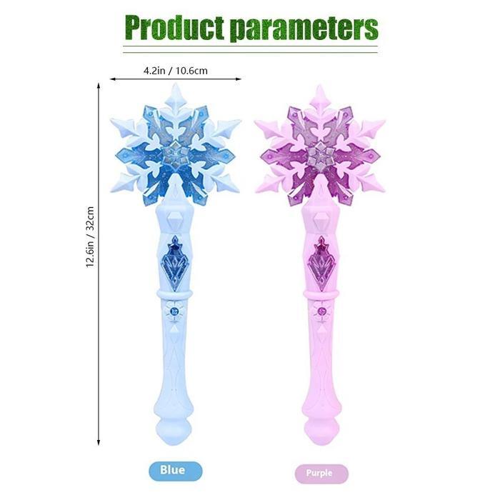 ` Magic Wand Princess Frozen Snow Mainan Tongkat Peri Tongkat Mainan Lampu