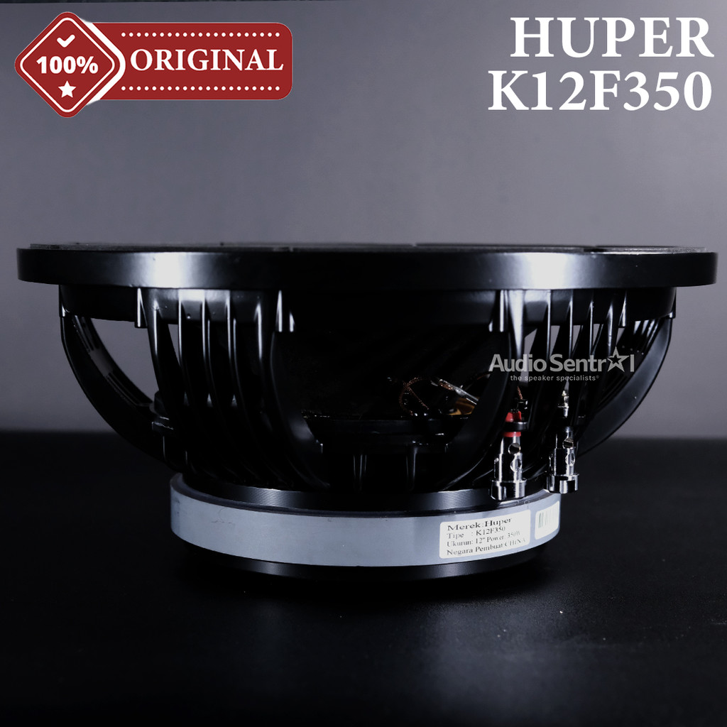 Komponen Speaker 12 Inch HUPER K12F350 | K12 F350 | K12F350A | K12F350 A Original