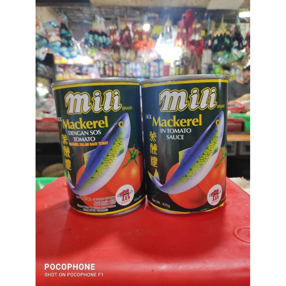 DISKON Sarden Mili Ikan Kaleng Mili 425 gr