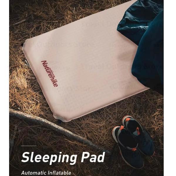MATRAS ANGIN GLAMPING SQUARE SELF INFLATABLE SLEEPING PAD NATUREHIKE NH20DZ002
