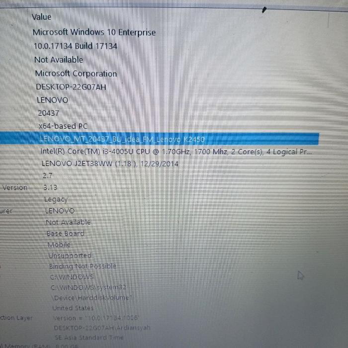 Jual Motherboard Lenovo Thinkpad k2450 x230s x240 x240s x250 x260 x270