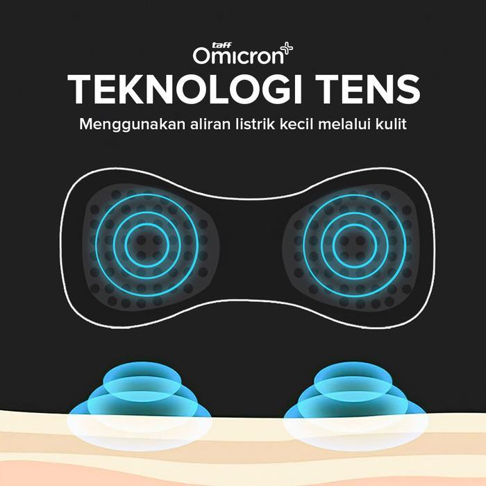 Alat Pijat Elektrik Viral Tempel Ems Terapi Leher Taff Massager