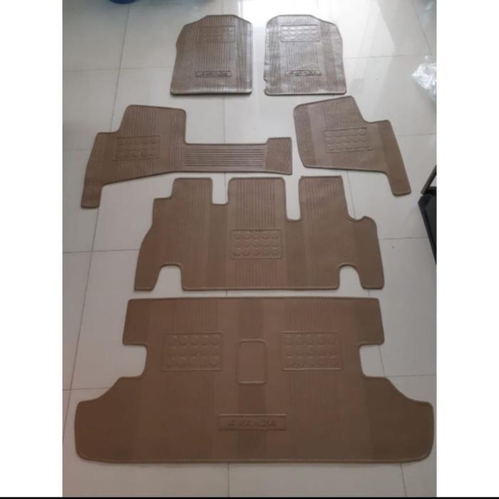 Karpet Karet Alas Lantai Mobil Avanza Mocca Coklat