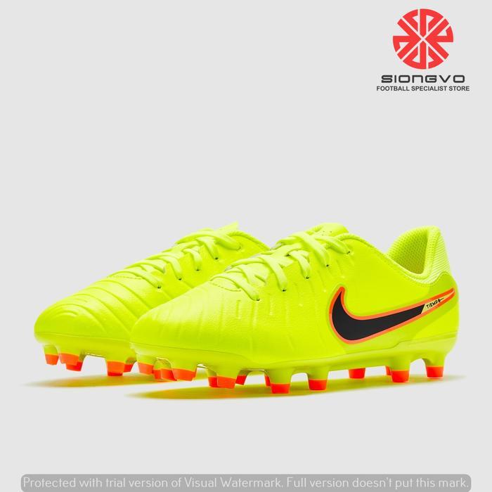 SEPATU BOLA ANAK - NIKE TIEMPO LEGEND 10 ACADEMY FG/MG JR JUNIOR MAX VOLTAGE PACK DV4348701