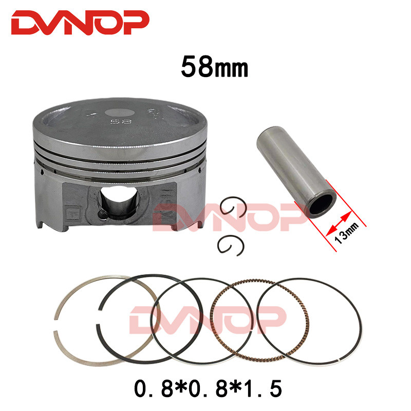 IMPORT 58mm Piston Kit For Honda Sonic125 CBR125 Sonic CBR 125cc 13101-KGH-900 Engine Parts