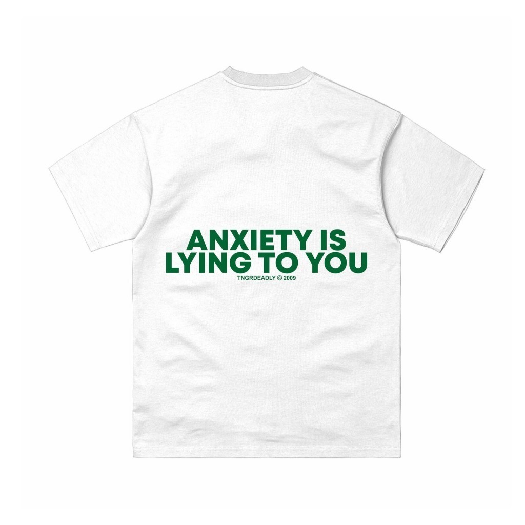 TNGRDEADLY T-shirt XIETY White Kaos Pria Distro Keren Putih