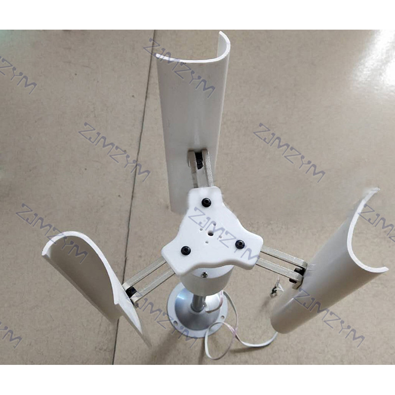 . Turbine Permanent Magnet Wind Model Three-Phase Windmill Toy Night -