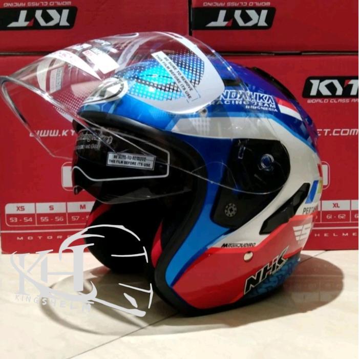 HELM NHK R1 MOTIF MANDALIKA SIRKUIT SPECIAL EDITION