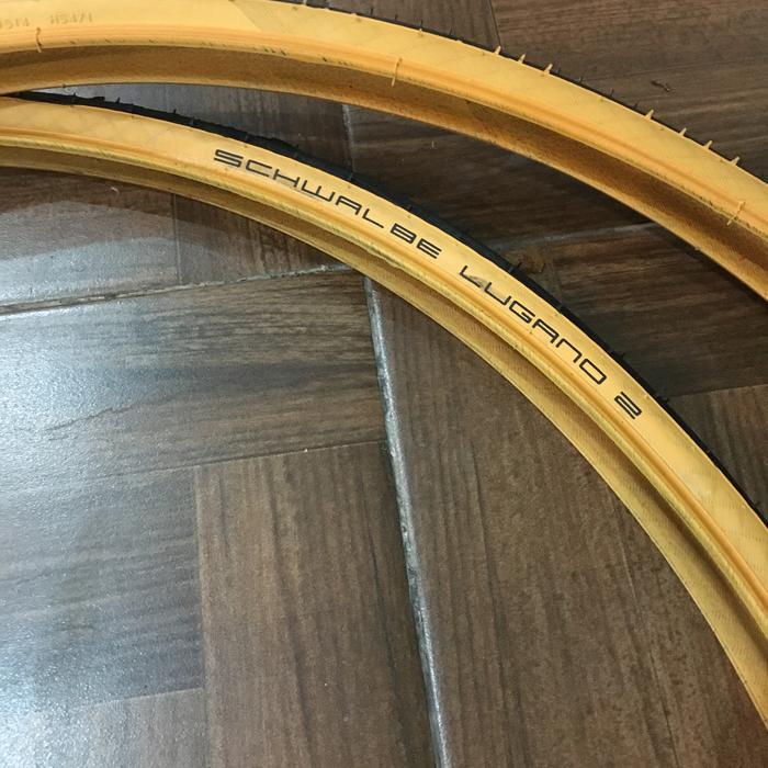 Ban Schwalbe Lugano 2 Gumwall 700X25C Roadbike Fixie