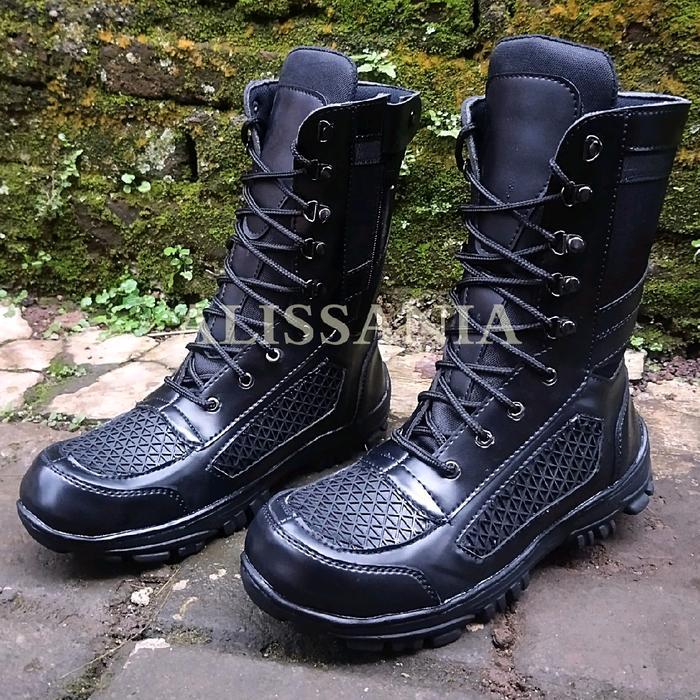 SEPATU PDL KARET SAFETY UJUNG BESI KERJA LAPANGAN SOL PVC Shoes Shoes