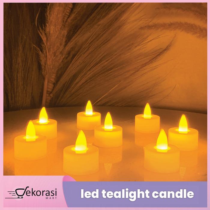 NEW [TERMURAH] Led tealight candle/lilin led (Di jual satuan) Diskon