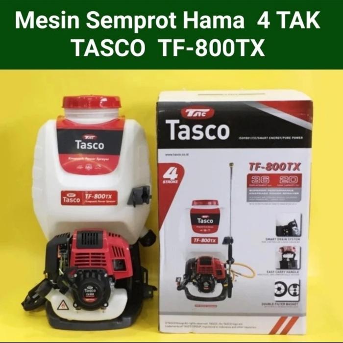 Sprayer Engine Tasco Alat Semprot Mesin Bensin 4 Tak Kapasitas 20 Liter untuk Pertanian dan Perkebun