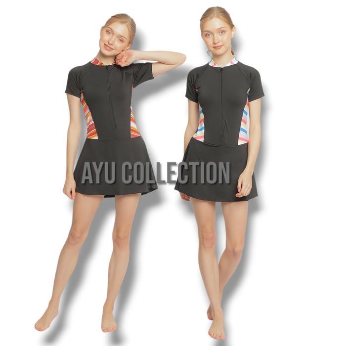 Decathlon Sport - Baju Renang Dewasa Wanita.Baju Renang Rok Dewasa Wanita