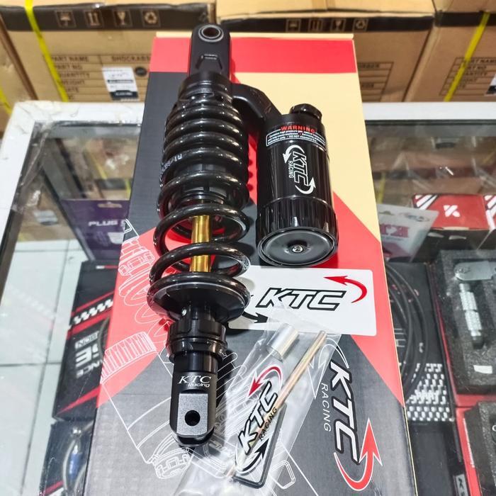 shock ktc racing new extreme 300mm leher pendek mio smile/ mio sporty/ mio soul fino karbu/ mio j gt