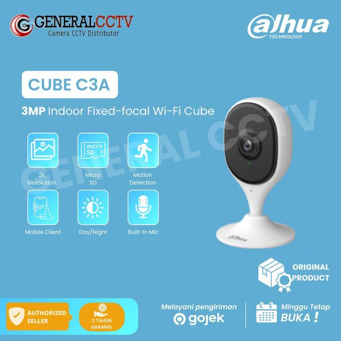 DISKON Dahua CUBE C3A 3MP Series IP Camera Wi-Fi Cube Camera