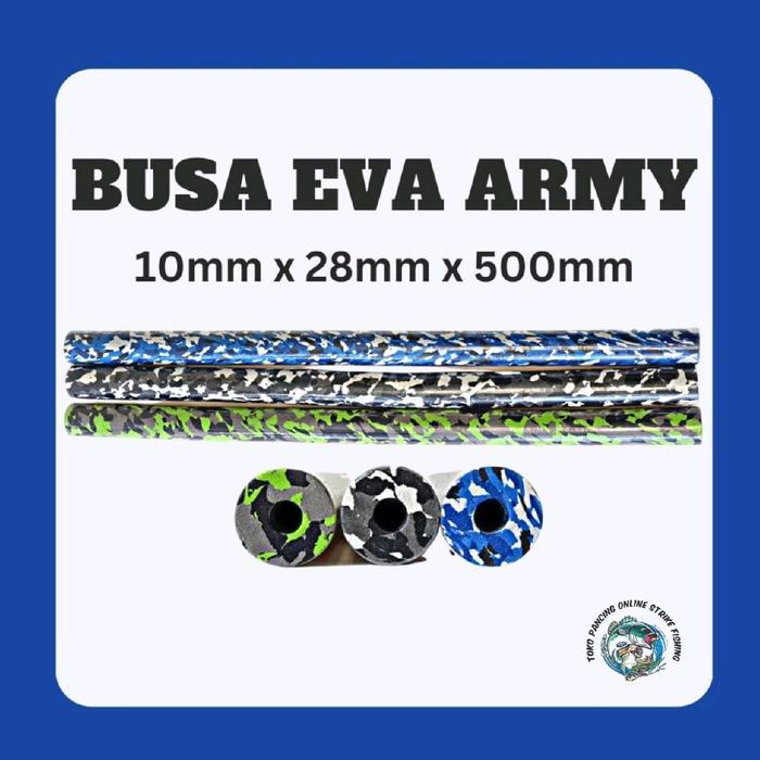 BUSA EVA PANJANG 50 CM MOTIF DORENG UNTUK CUSTOM GAGANG JORAN