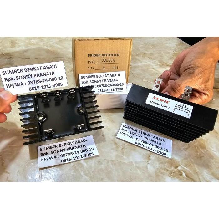 Dioda Sql80A1200V Sql 80A 1200V Bridge Rectifier 80A 1200V - 5 Terminal - Diode Sql80A 1200V 1600V