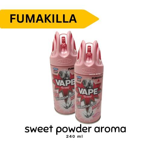 ` OBAT NYAMUK VAPE KAMAR BAYI ANAK SEMPROT 240 ML SWEET POWDER AROMA