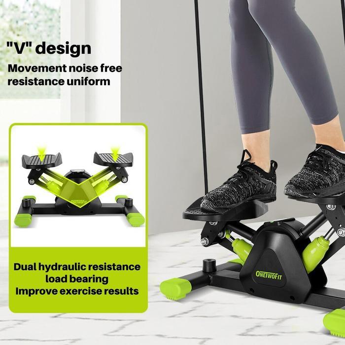 BooMingMini Stepper Fitness Machine Stepping Leg Exercise Machine Gym Fitness Tools Air Climber