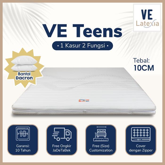 Mattress / Matras Topper Full Latex VE Teens 10 cm Ukuran 140x200
