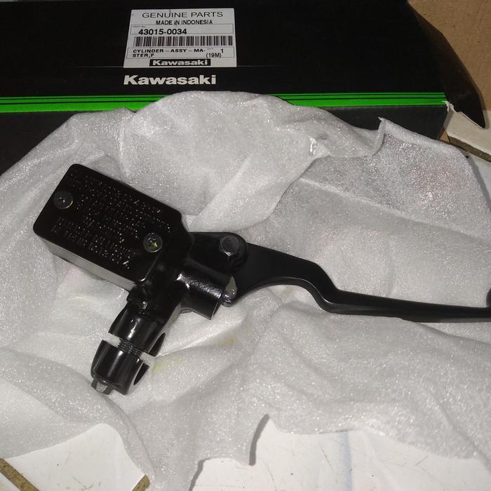 CYLINDER MASTER REM ASSY DEPAN ATAS KAWASAKI ZX130 ZX 130 ORIGINAL 43015-0034 OK.