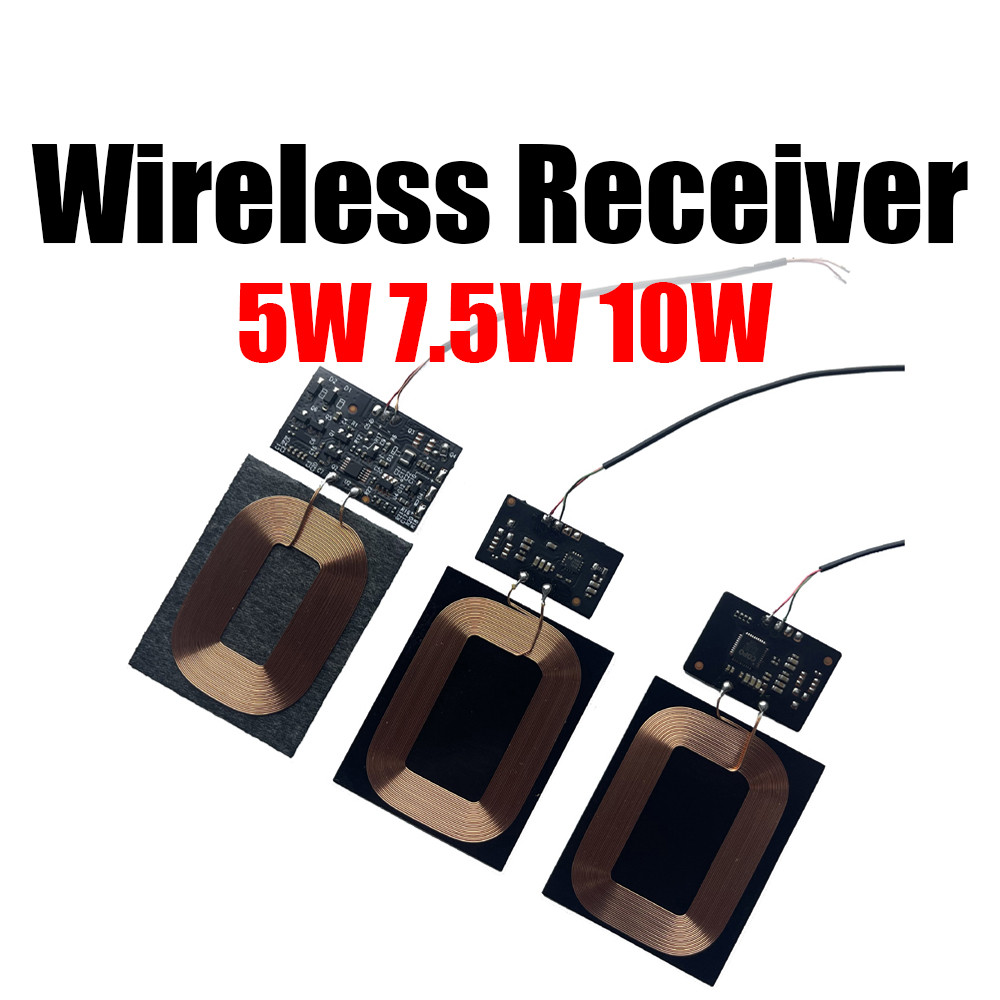 Wireless Receiver 5W / 7.5W / 10W power Wireless Fast Charger receive module PCBA Coil Circuit Board