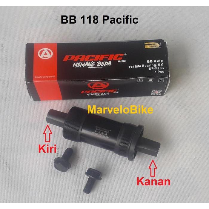 Bb Sepeda Kotak 118 Pacific Bottom Bracket Kotak 118 Pacific