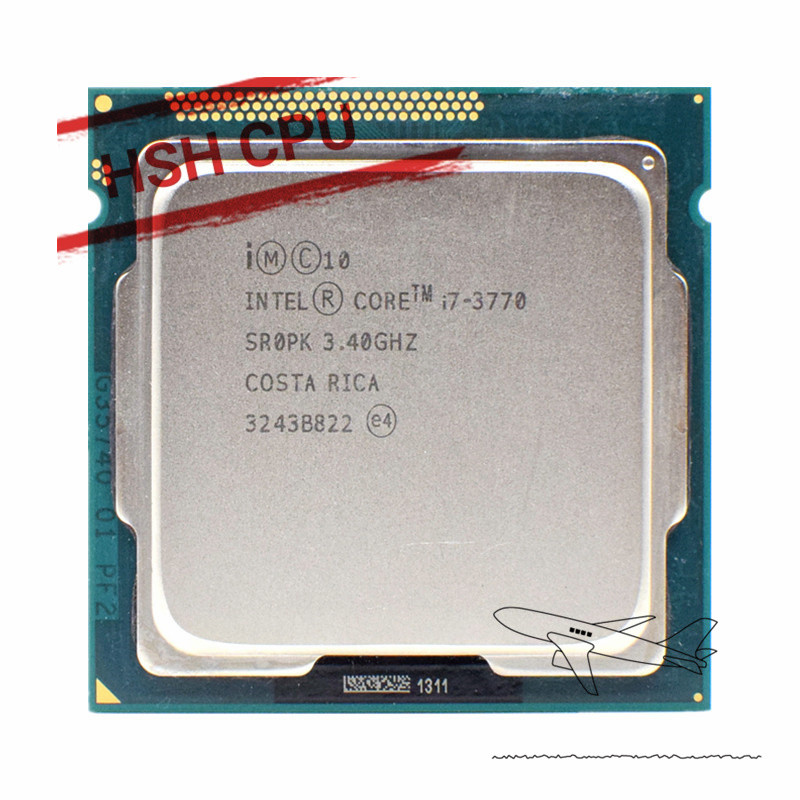 . Intel Core I7-3770 I7 3770 3.4 Ghz Quad-Core Eight-Thread Cpu -