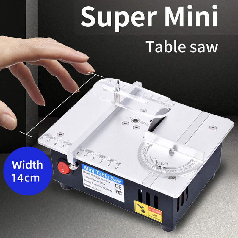 . Mini Table Saw Electric Small Bench Saws Desktop Saw Household Diy -