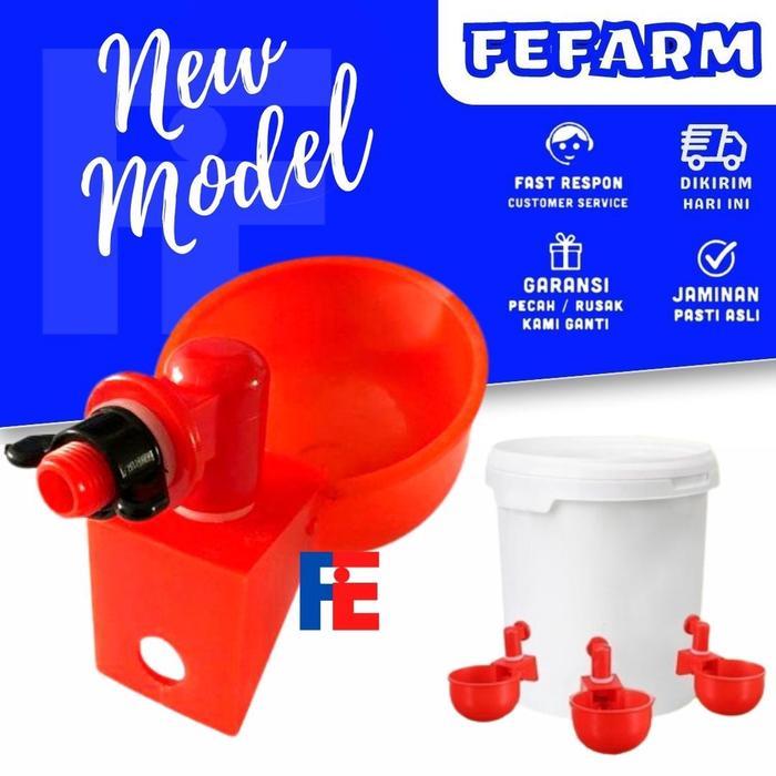 Nipple Bulat Nipel Nepel Nippel Alat Minum Ayam Puyuh Hewan Peliharaan