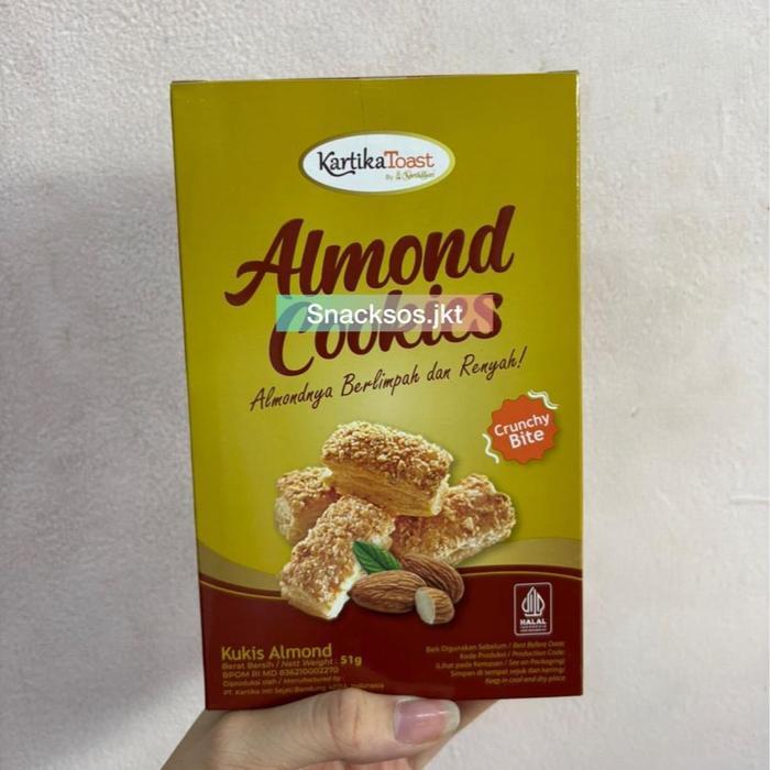 KARTIKA TOAST ALMOND COOKIES - KARTIKA SARI