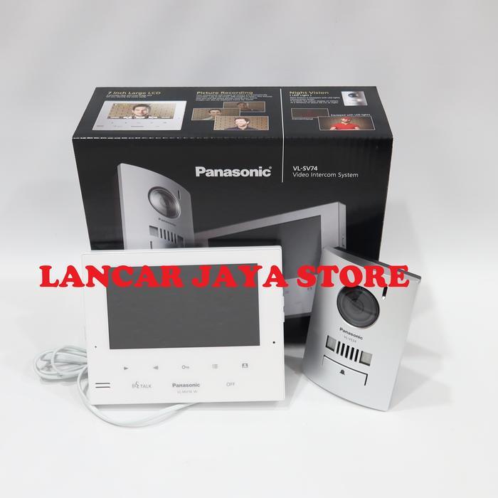 Banyak Dicari Video Door Phone Panasonic Vl-Sv71 - White Terlaris