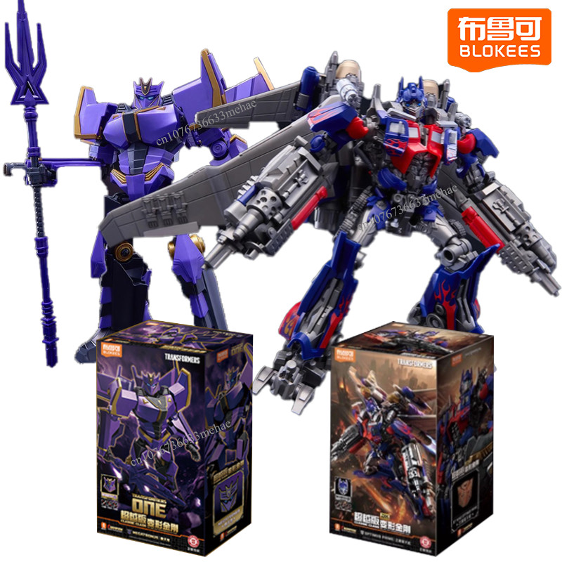 Original Blokees Transformers Action Figures Optimus Prime Jet Wing Megatronus Toys Optimus Prime
