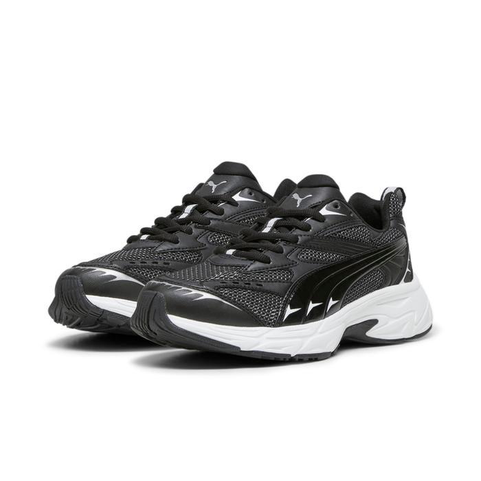 Promo- Puma Sepatu Sneaker Puma Morphic Base Uniseks Black-White