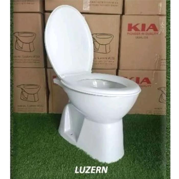 KIA - CLOSET KLOSET TOILET DUDUK SIRAM MANUAL WC LUZERN VC02 ONE PIECE MONOBLOK OULU TOTO