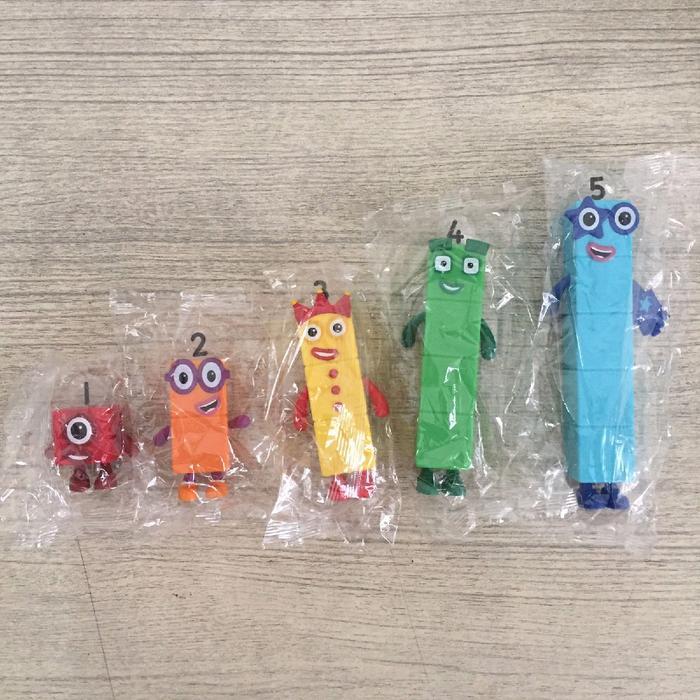 Figure number blocks toys mainan topper number block number block hand 2 mind