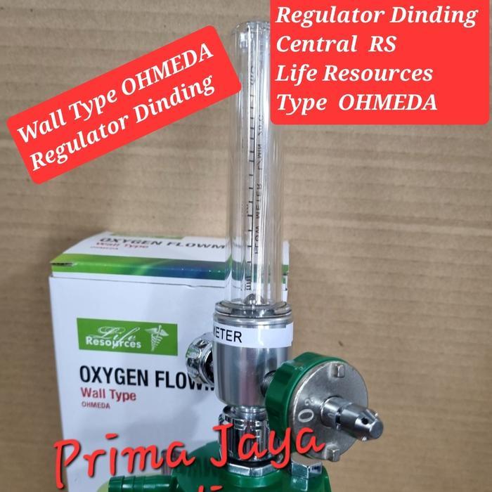 Ready Regulator Oksigen Dinding Rumah Sakit OHMEDA Life Resources Flowmeter Oksigen Dinding Central