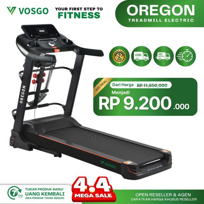 Alat Fitness Treadmill Elektrik Vosgo Oregon