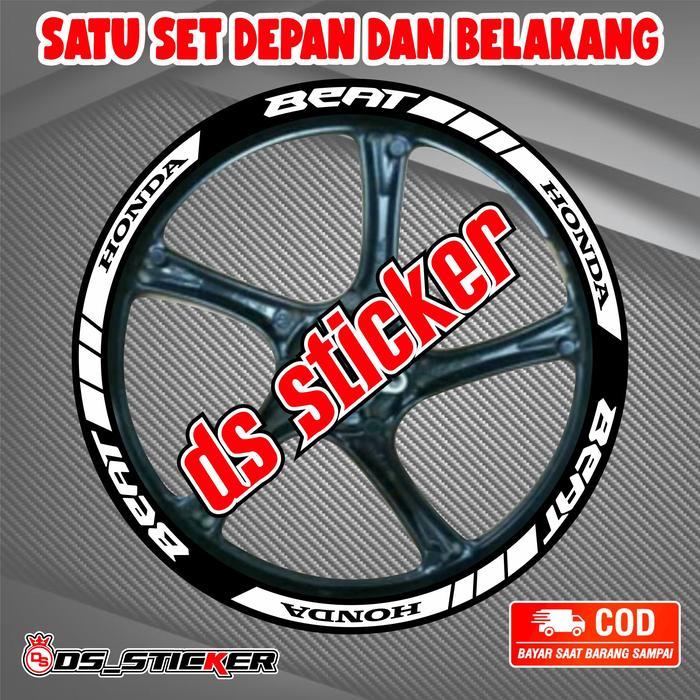 STIKER VELG HONDA BEAT STICKER CUTTING HONDA BEAT ALL VELG