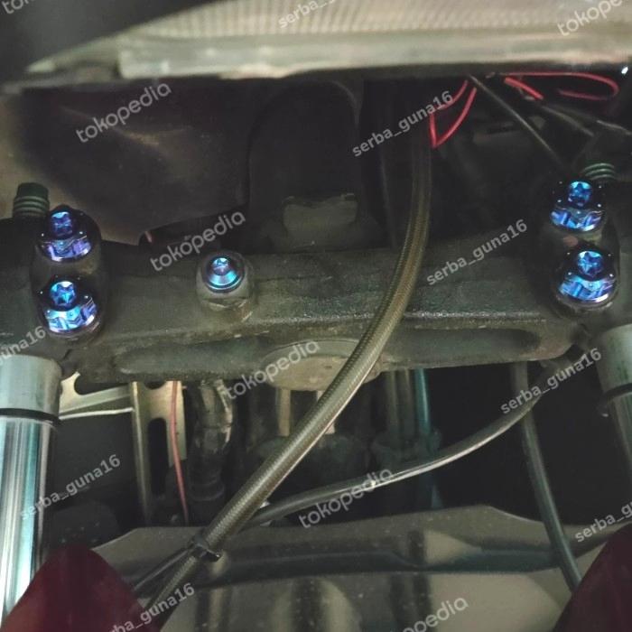 Baut Titanium Shock Atas Depan Nmax/Aerox