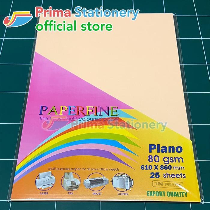 BOOM SALE Kertas HVS Warna Paperfine Plano Warna Muda