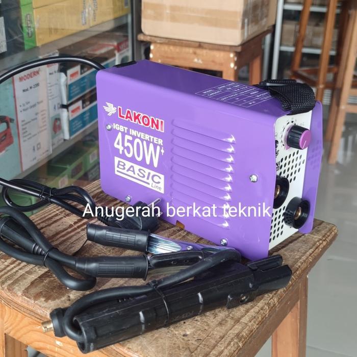 Mesin Las Lakoni 450 Watt 124 Ix Trafo Las