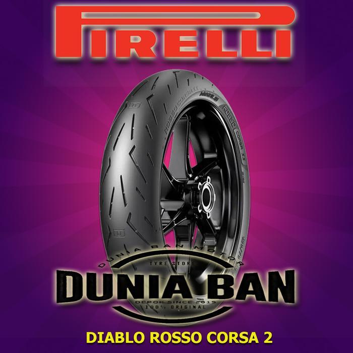 BAN CBR150 RING 17 PIRELLI DIABLO ROSSO CORSA 2 UK 110/70-17 TUBELESS