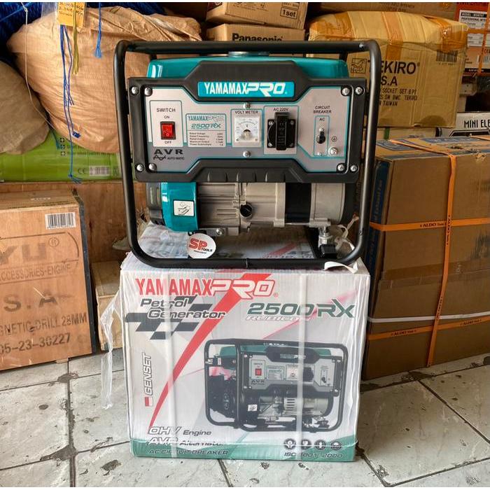 GENSET GENERATOR BENSIN YAMAMAX PRO RUBICON 2500RX 2500 1100 WATT 4TAK - YAMAMAX + OLI